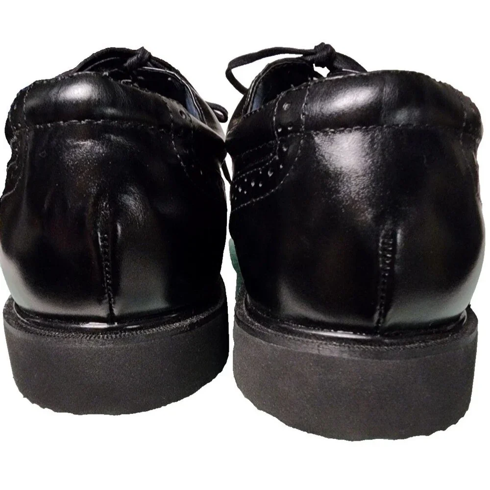 Stafford Performance Black Dress Shoes Size 13 Leather